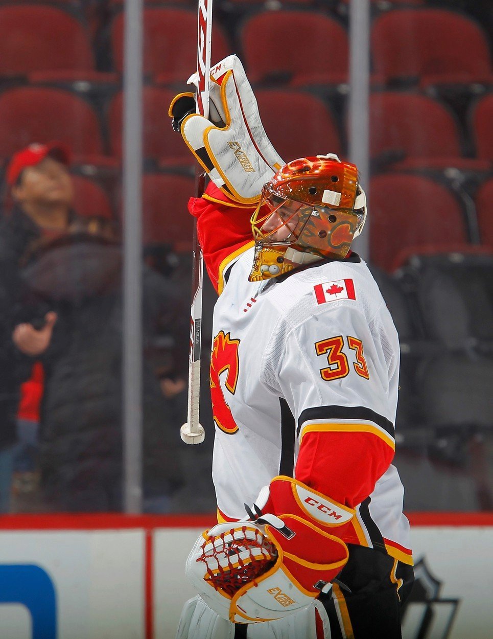 David Rittich nastoupil v NHL od začátku utkání posedmé a v každém z těchto startů Calgary bodovalo (pět výher a dvě prohry po samostatných nájezdech).