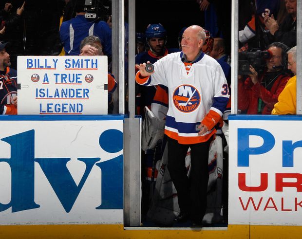 Legenda z brankoviště Islanders Billy Smtih Legenda z brankoviště Islanders Billy Smtih