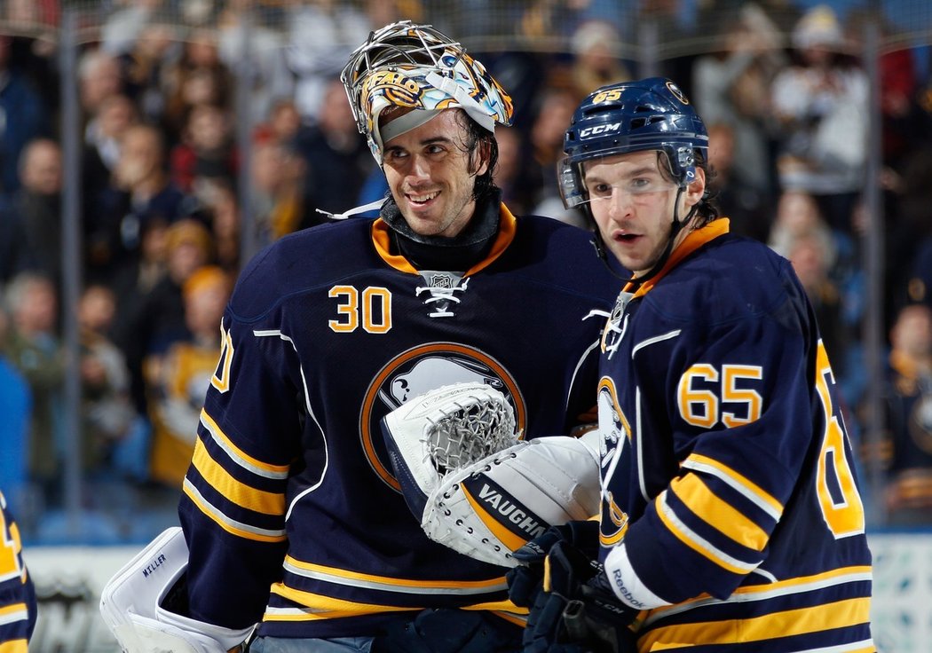 Ryan Miller je nejlepším gólmanem historie Buffalo co do počtu vychytaných vítězství.