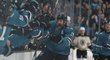 Joe Thornton zaznamenal proti Bostonu pátý hattrick v NHL v kariéře.