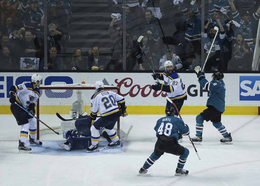 Tomáš Hertl a jeho San Jose si zahraje finále Stanley Cupu