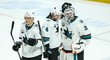 Pod všechny branky San Jose, které vyhrálo v NHL na ledě Minnesoty 4:0, se podepsali čeští hokejisté (Lukáš Radil 1+1, Tomáš Hertl a Radim Šimek 0.2).