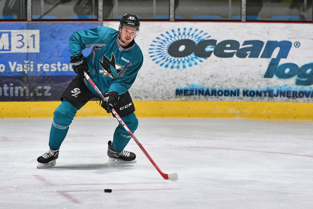 Tomáš Hertl chce být fit na další ročník NHL