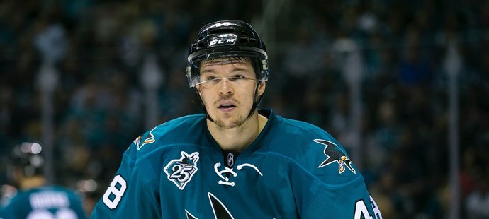 Tomáš Hertl od druhého utkání ve finále Stanley Cupu nehrál