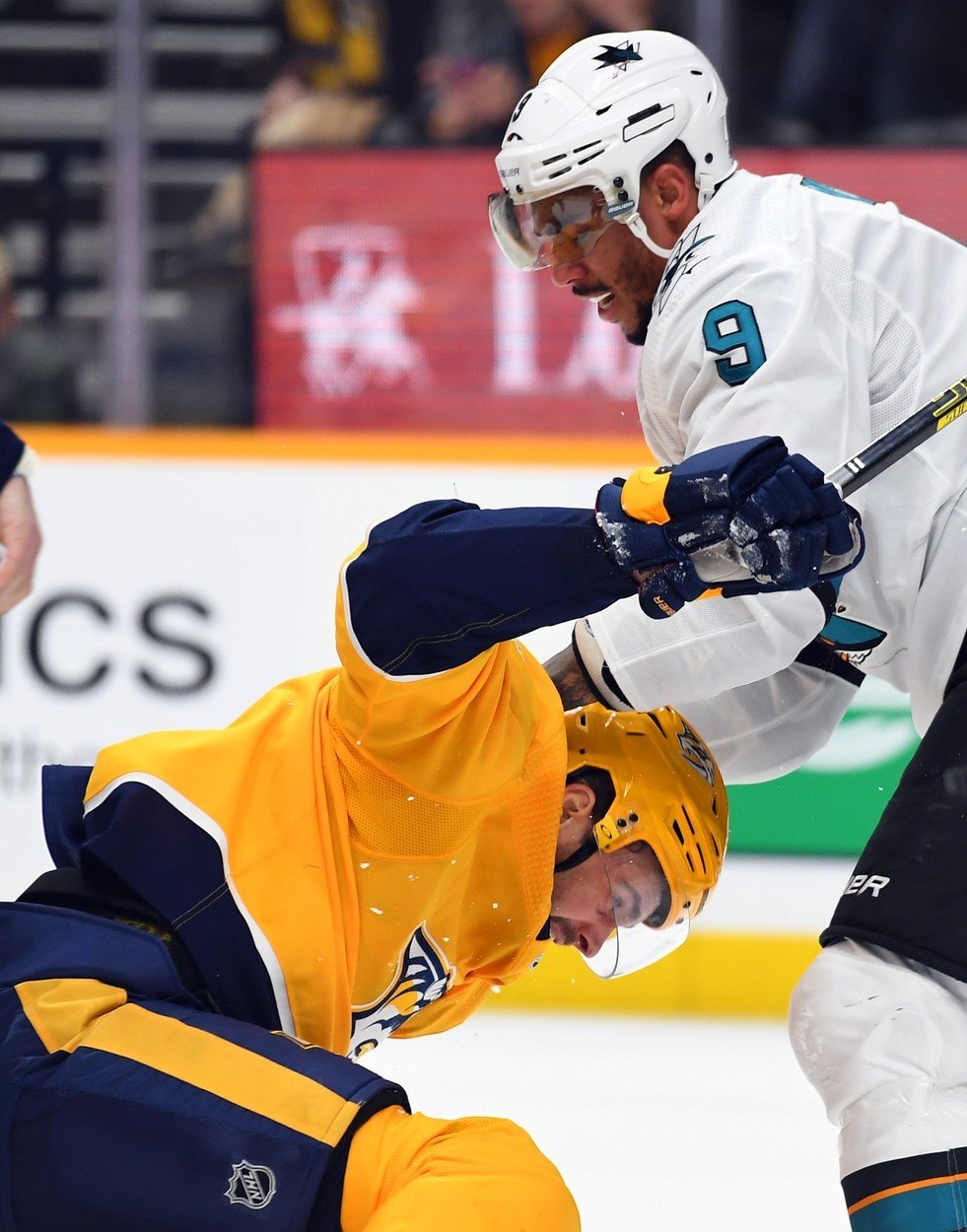 Evander Kane ze San Jose se nikdy nebál bitek