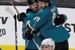 Tomáš Hertl zazářil proti New York Islanders třemi asistencemi, poslední zapsal po gólu Logana Couturea