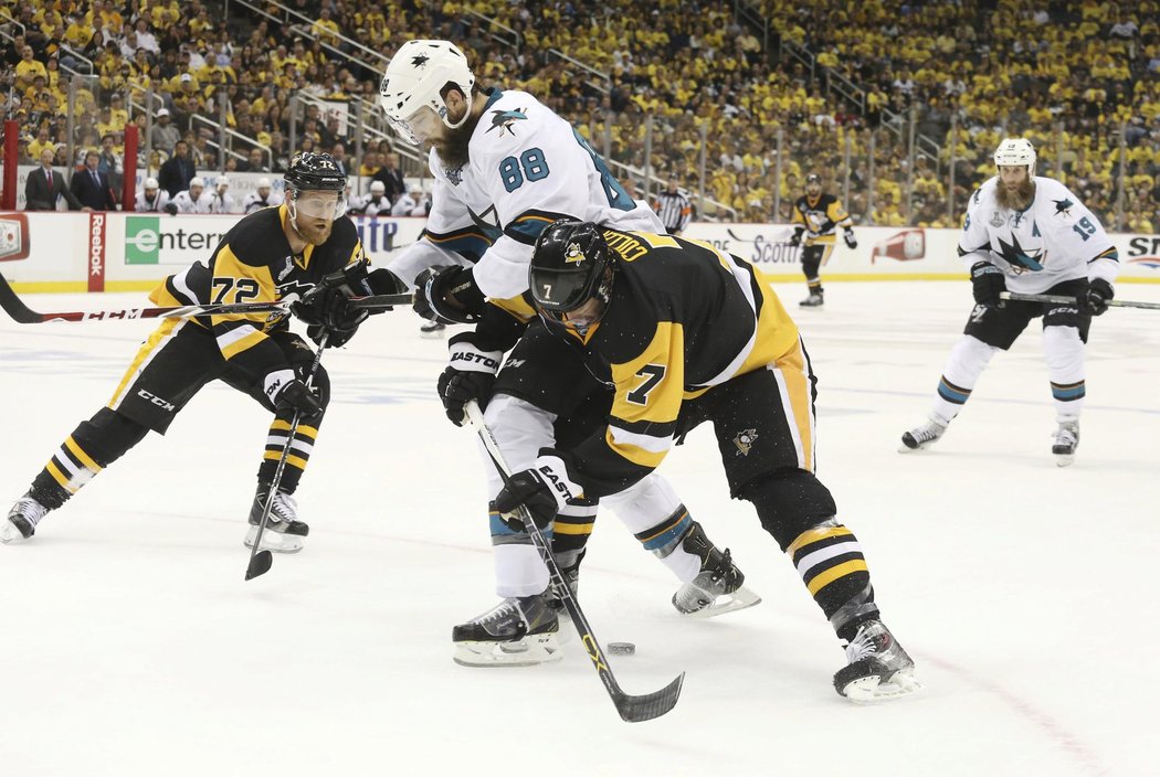 San Jose bojuje s Pittsburghem ve finále NHL