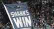 Fanoušci San Jose Sharks slaví postup do 2. kola