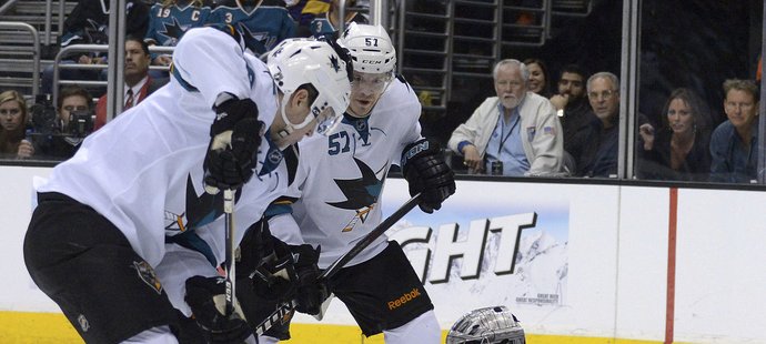 Tomáš Hertl předvedl proti Los Angeles svůj um a zařídil vyrovnání na 3:3. V prodloužení pak jeho Sharks slavili vítězství