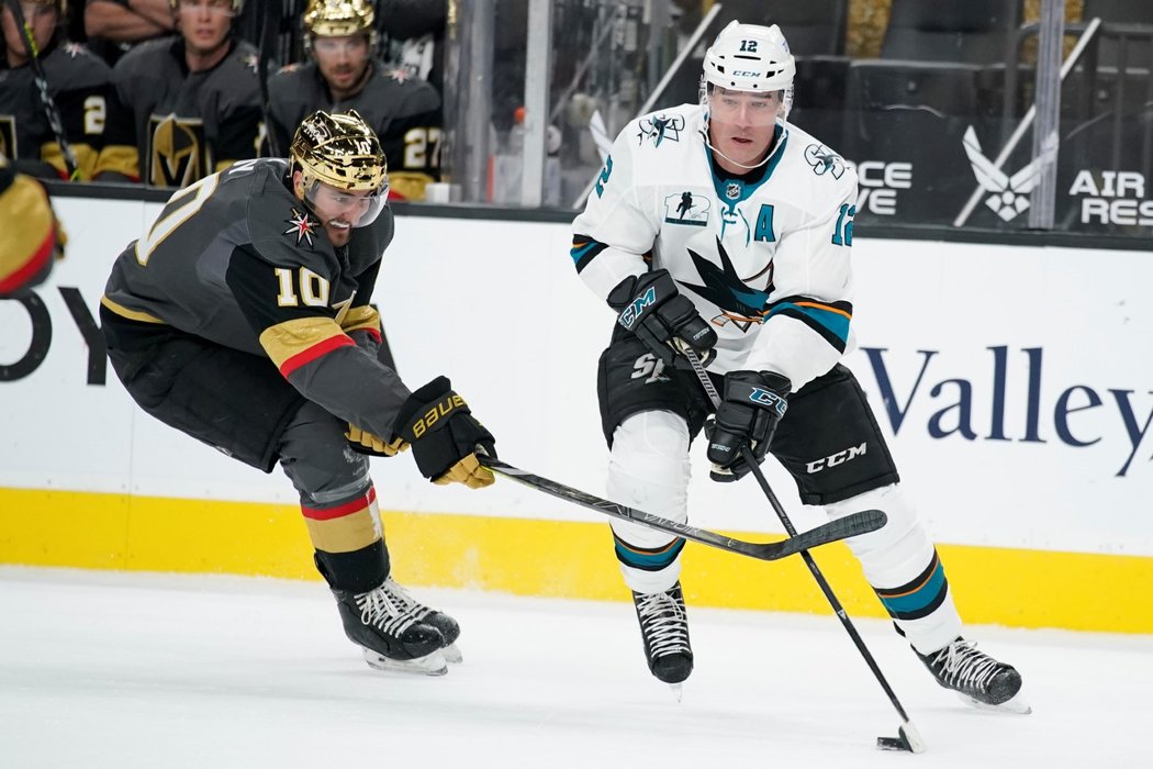 Proti Vegas Patrick Marleau odehrál 1768. zápas v základní části NHL