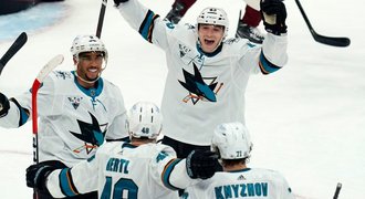 Hertl dal znovu gól, ale Sharks prohráli. Zadina dvakrát přihrával