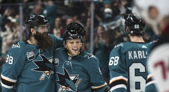 Šimek vstřelil první gól v NHL, pálil i Hertl. Další Češi přihrávali