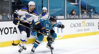 Sérii Vegas vynulovala Minnesota. San Jose zabralo, Hertl mimo hru