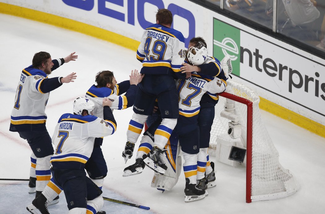 St. Louis Blues už ví, že vyhráli Stanley Cup