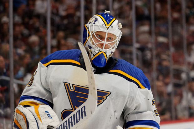 Fin Ville Husso byl jedním z nejpozitivnějších brankářských překvapení minulé sezony NHL, premiérové play off mu ovšem úplně nevyšlo Fin Ville Husso byl jedním z nejpozitivnějších brankářských překvapení minulé sezony NHL, premiérové play off mu ovšem úplně nevyšlo