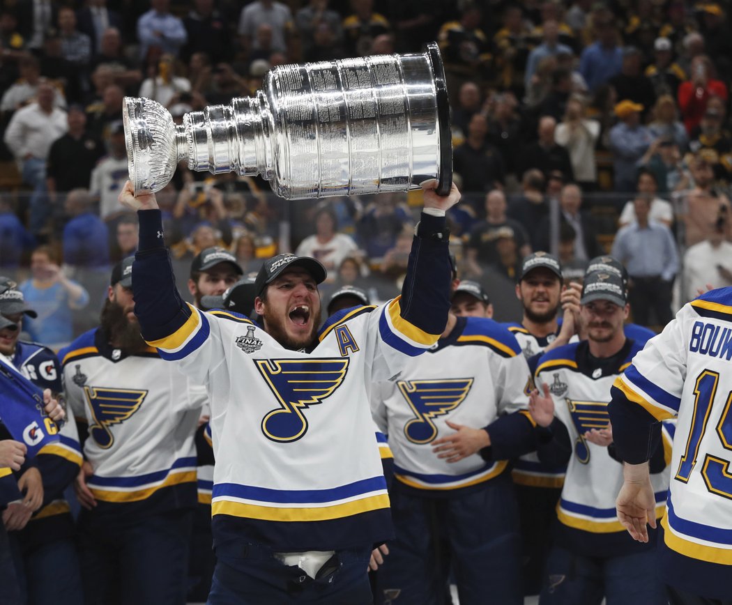 Veterán Alexander Steen je vítězem Stanley Cupu