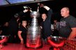 Do Stanley Cupu se na Vránově párty nalilo nepočítaně lahví šampaňského