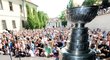 Na Stanley Cup se do zahrady kladenského zámku dorazily podívat stovky lidí