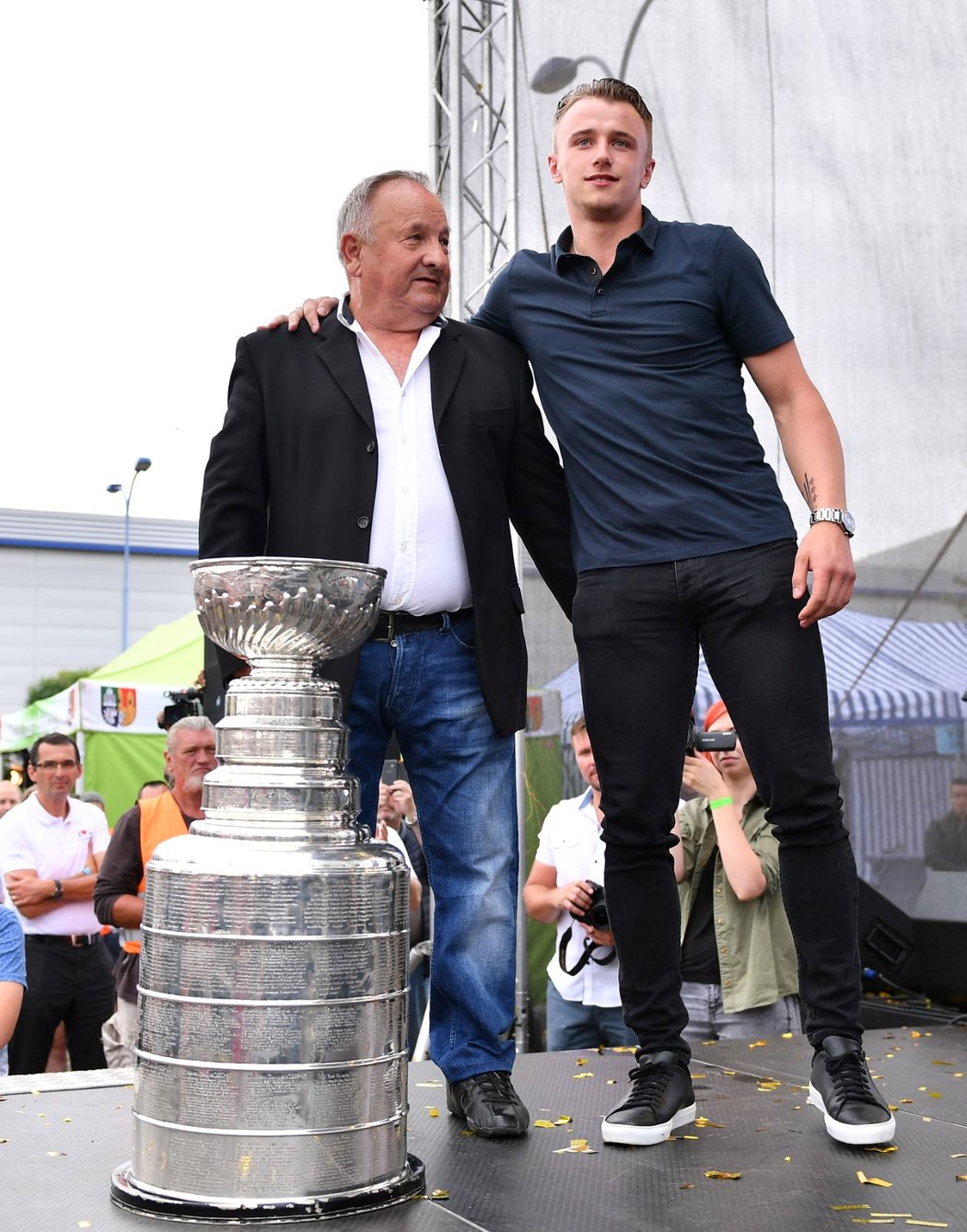 Jakub Vrána za Stanley Cup poděkoval i jednomu ze svých prvních trenérů