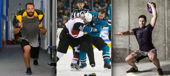 Radko Gudas, Roman Polák a Jaromír Jágr patří mezi největší svalovce v NHL
