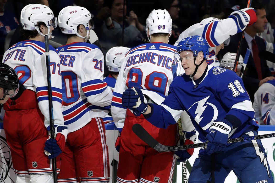 Ondřej Palát zvyšoval proti Rangers na 4:0