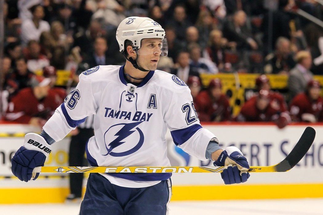 Martin St.Louis, útočník Tampy Bay, vítěz Stanley Cupu a několika individuálních ocenění.