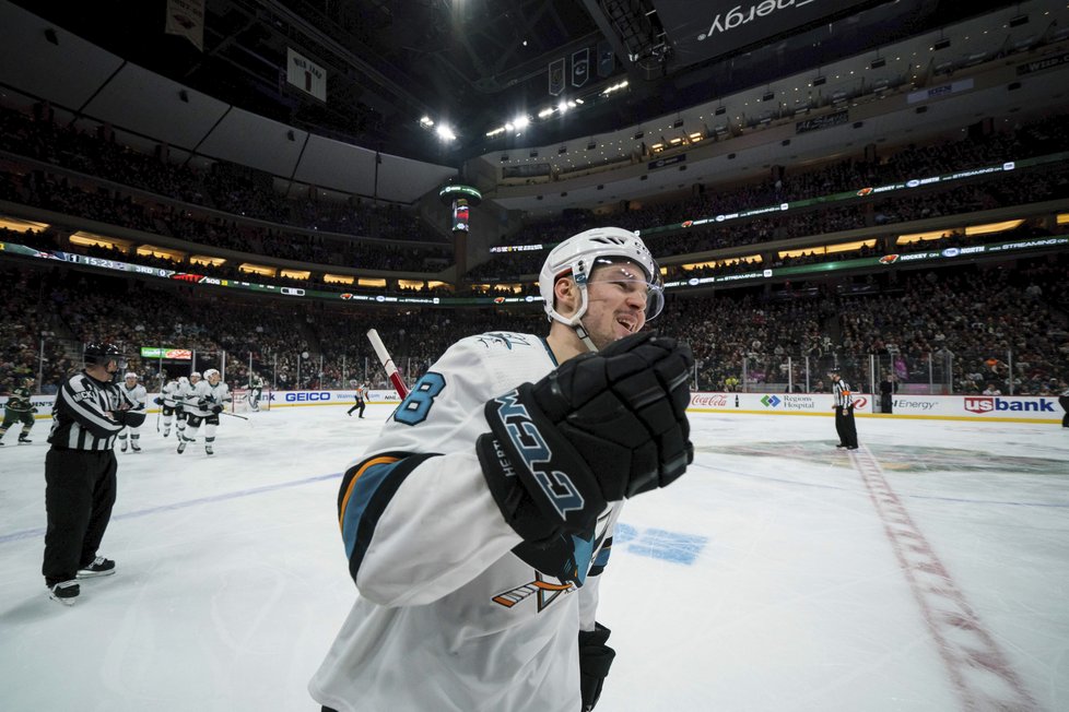 Tomáš Hertl se prosadil na ledě Minnesoty a svou 31. trefou v sezoně pomohl San Jose k výhře 3:0.