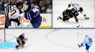 TOP 5 akcí přípravy NHL! Rvačka brankářů, nakopnutá hůl, nebo gól vleže