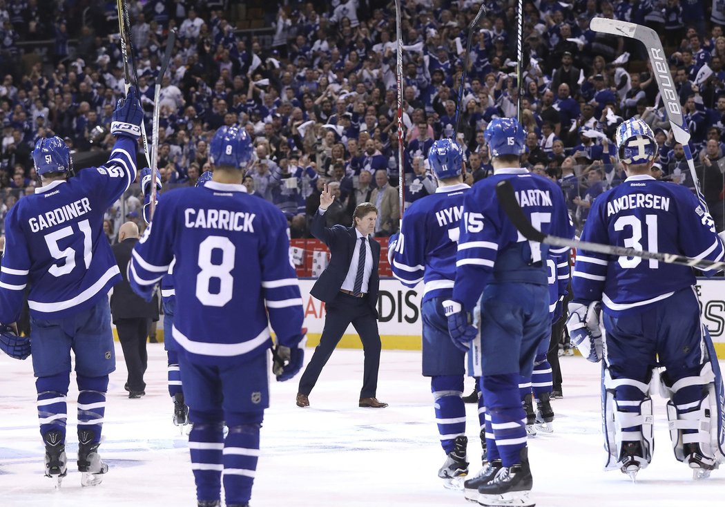 Hráči Maple Leafs se loučí s letošní sezonou