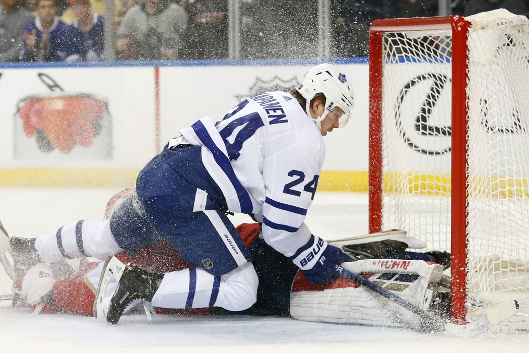 Kasperi Kapanen z Toronta míří do klece Floridy