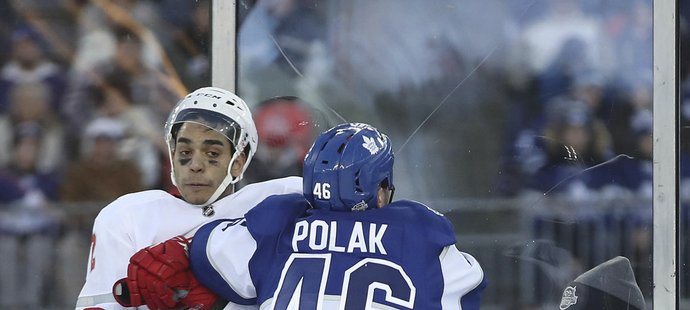 Roman Polák ve venkovním utkání rozdal dva hity, jeden schytal Andreas Athanasiou