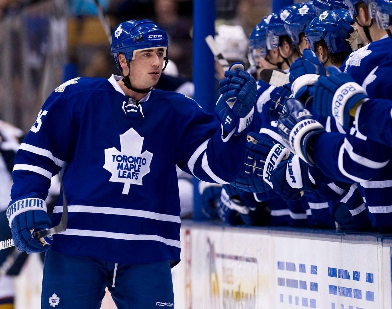 Tomáš Kaberle v dresu Toronta, které dodnes nejvíce sleduje Tomáš Kaberle v dresu Toronta, které dodnes nejvíce sleduje