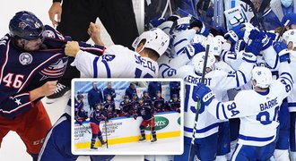 Zázrak na ledě. NHL nechápe, Toronto nakopla i bitka staříka: Šílená noc!