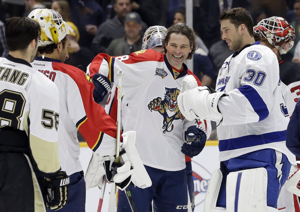 Jaromír Jágr původně do Nashvillu na All Star Game cestovat nechtěl. V sobotu při dovednostních soutěžích se ale výborně bavil