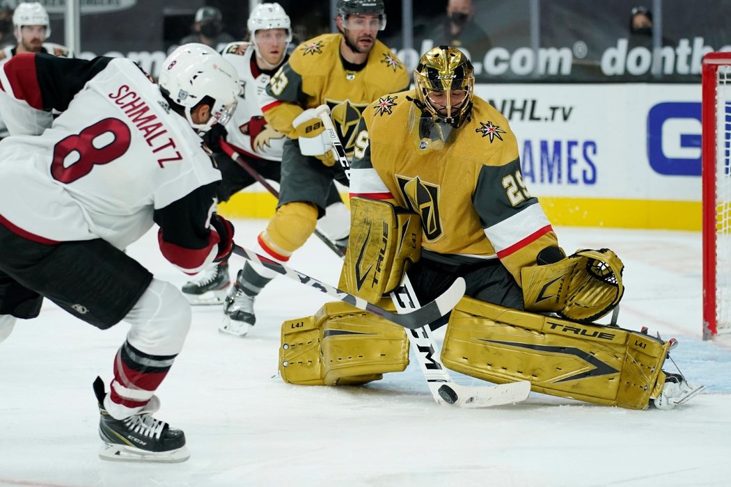 Hokejisté Vegas Golden Knights zvítězili nad Arizonou a v sezoně ještě neprohráli