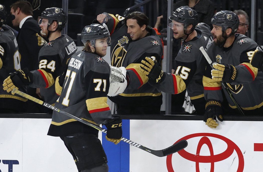 William Karlsson dal proti Torontu první hattrick v kariéře