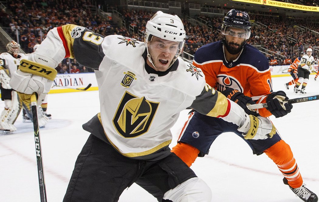 Brayden McNabb odvádí v Las Vegas velmi dobrou práci