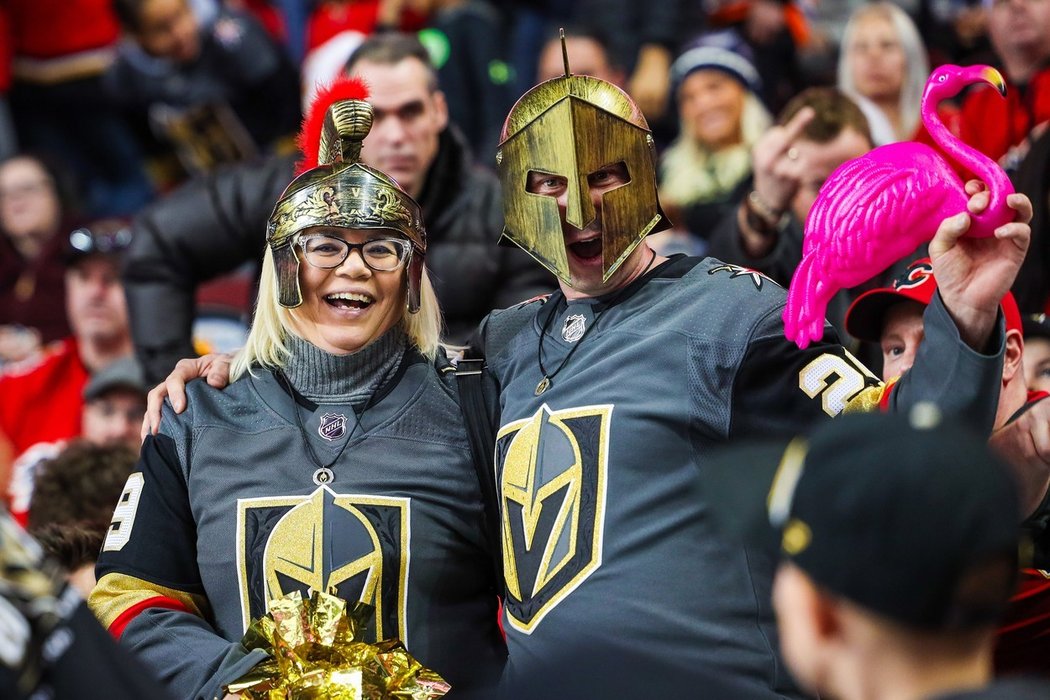 Fanoušci Vegas patří k těm nejlepším v NHL.