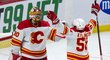 Český gólman Daniel Vladař vychytal v NHL čisté konto v brance Calgary proti Ottawě