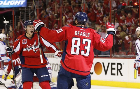 Jay Beagle odvádí pro Capitals důležitou práci.