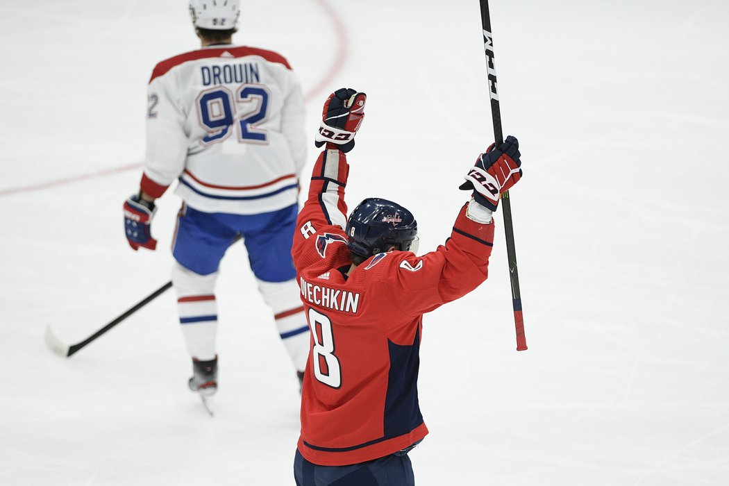 Alexander Ovečkin dal svůj 699. gól v NHL