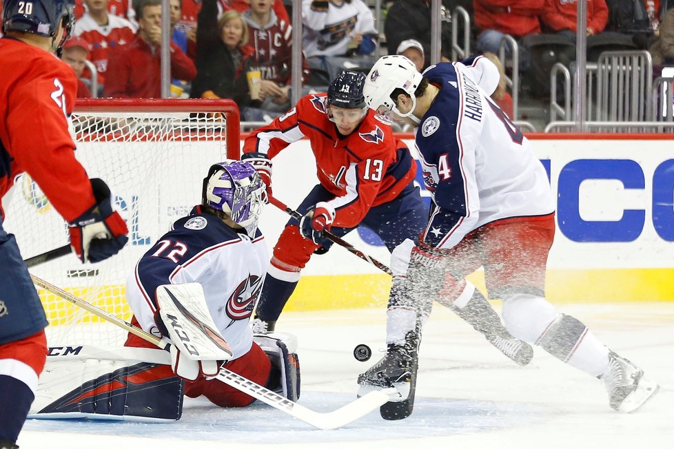 Capitals si vylámali zuby na Sergeji Bobrovském, neprosadil se ani český útočník Jakub Vrána