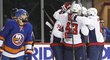 Jakub Vrána a Jakub Jeřábek přispěli přihrávkou k jasné výhře Washingtonu 7:3 na ledě New York Islanders.