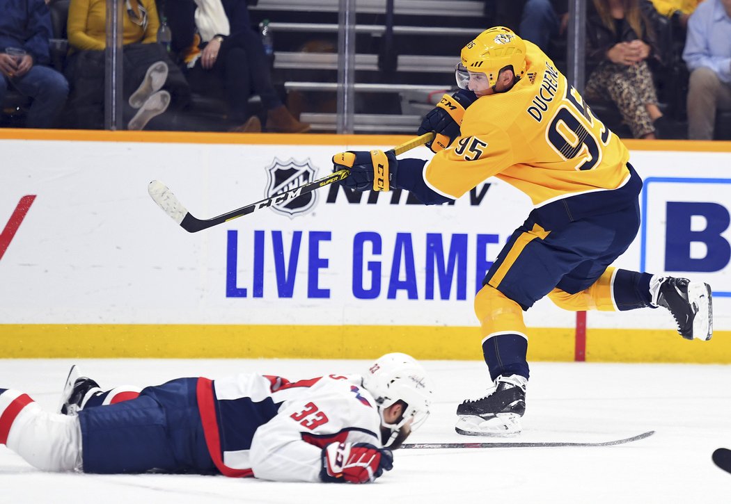 Washington dostal od Preds šest gólů, ale Radko Gudas měl bilanci + 2