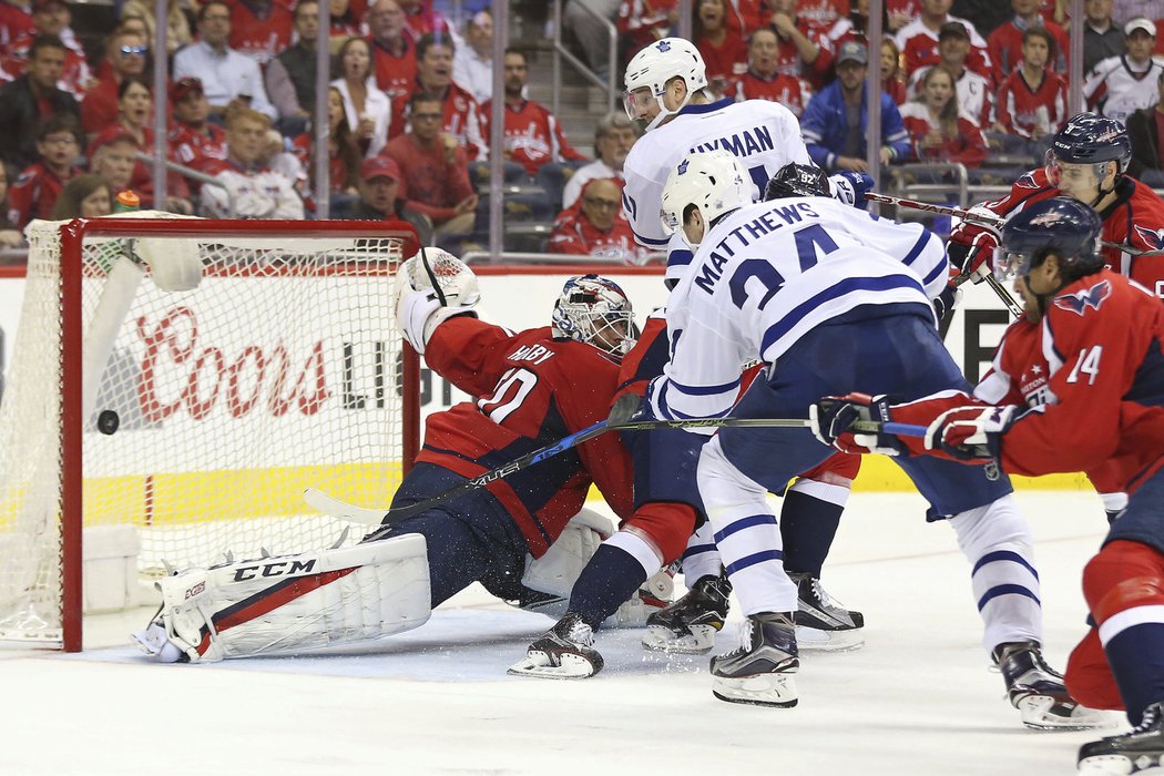 Jediný gól Toronta vstřelil Auston Matthews