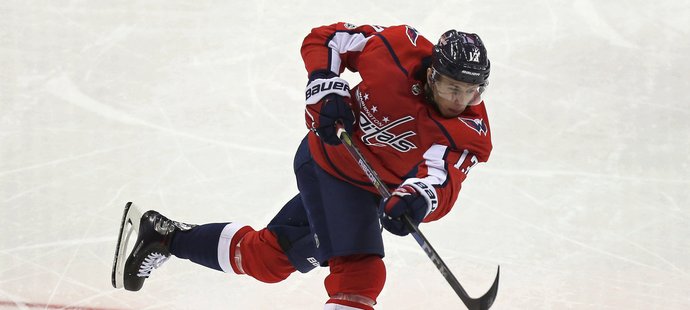 Jednadvacetiletý forvard Jakub Vrána zažil první dvougólový večer v NHL.