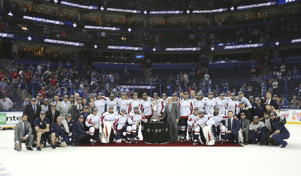 Hokejisté Washingtonu Capitals jsou vítězi Východní konference