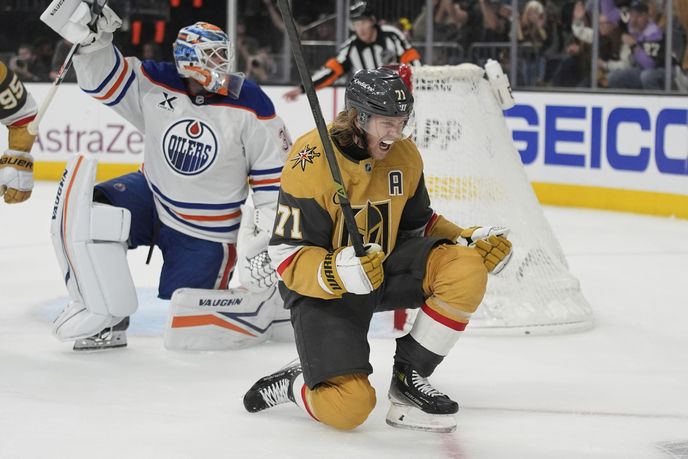 Útočník Las Vegas Golden Knights William Karlsson Útočník Las Vegas Golden Knights William Karlsson