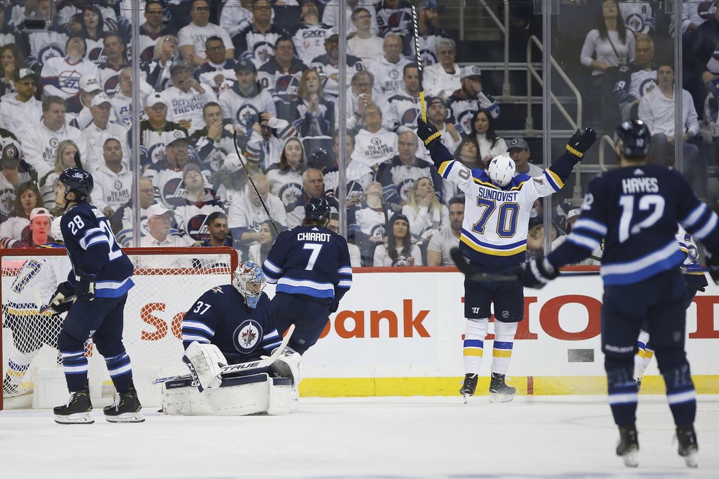 Oskar Sundqvist právě umlčel fanoušky Jets