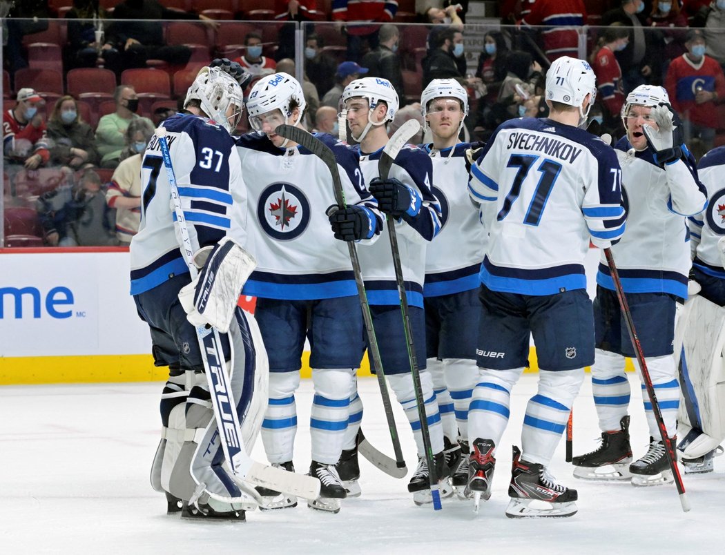 Hokejisté Winnipegu zvítězili v Montrealu